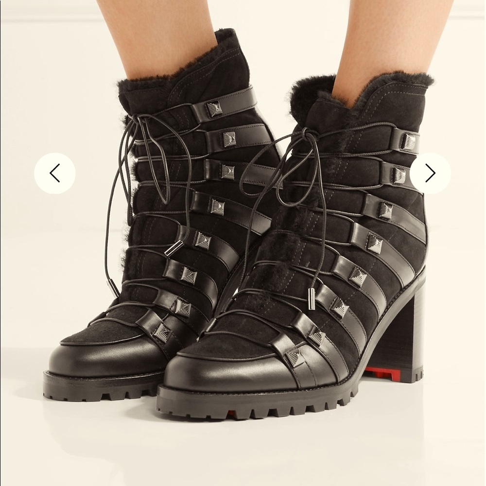 CHALETTA 70 mm combat boots